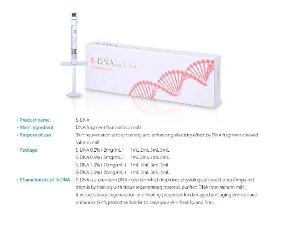 S-DNA Pdrn Skin Booster Anti-Ageing Regenerative Anti-Inflammatory Salmon DNA Richesse Eyes Placentex