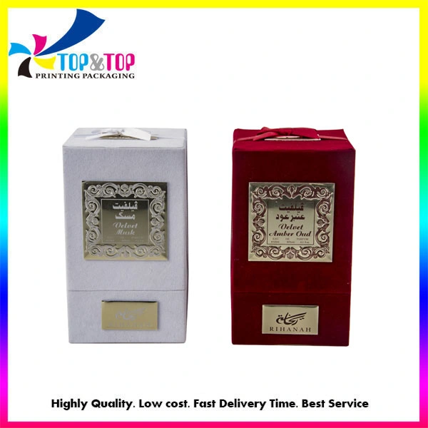 Custom Velvet Gift Box for Jewelry/Perfume/Candle Packaging Manufacturer