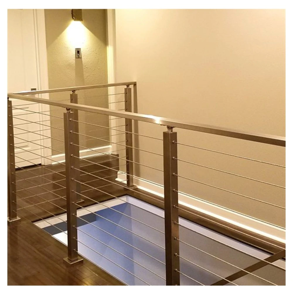 Modern Luxury Design Stainless Steel Handrail Wire Cable Railing