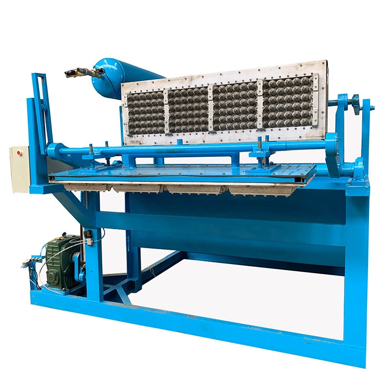 Eco Friendly Plastic Egg Tray Machine with Dryer Farm Use