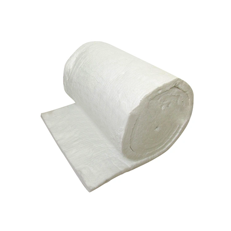 Refractarios 6-50 mm de espesor de aislamiento del horno manta de fibra cerámica para la venta de productos
