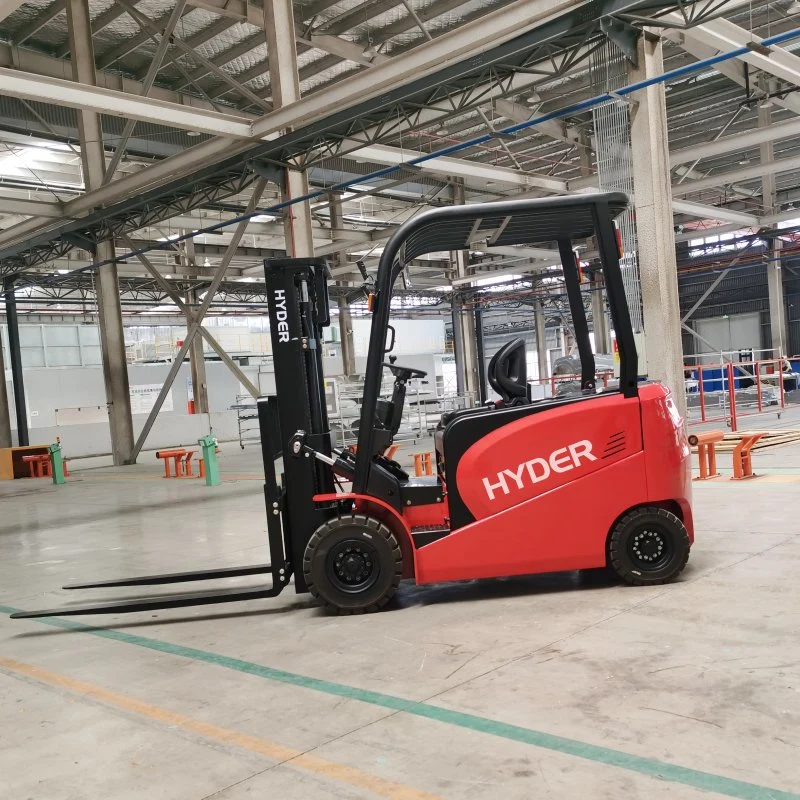 Most Popular 3tons 3000kgs Counterbalance Electric Forklift for Sale with Side Shifter