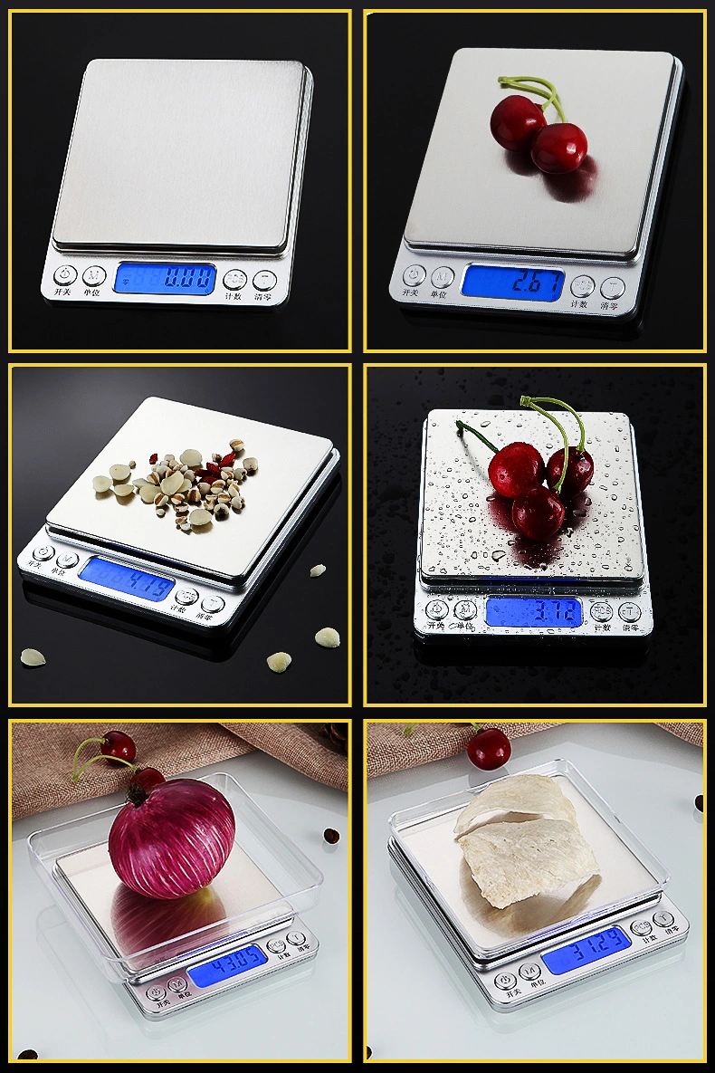 Jewelry Electronic Scale Food Baking Scale Household Kitchen 0.01g Scale Processing and Production