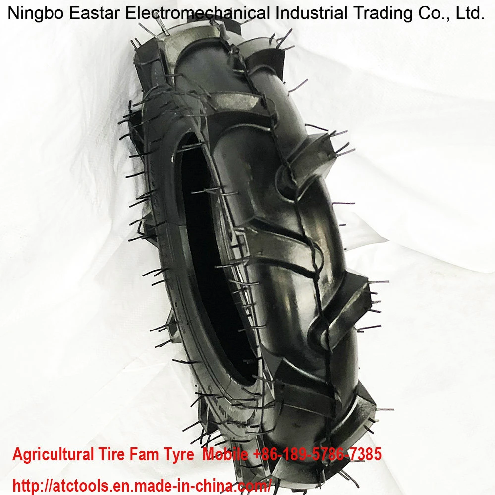Espolón 350-6 400-6 400-10 500-12 600-12 700-12 neumático con el aro de rueda de la granja