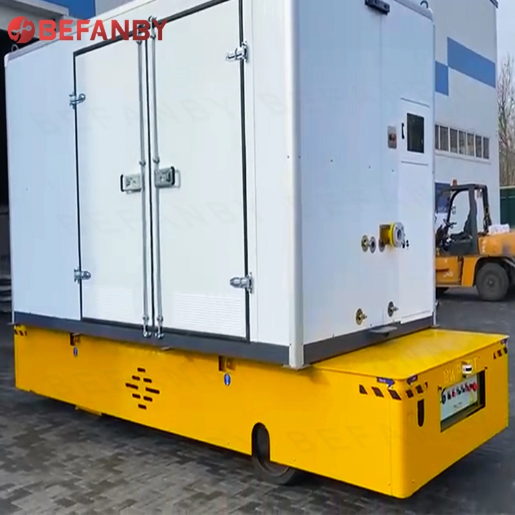 Heavy Duty Electric Platform Carrying Capacity 10-15 Tons for Transformers Handling System