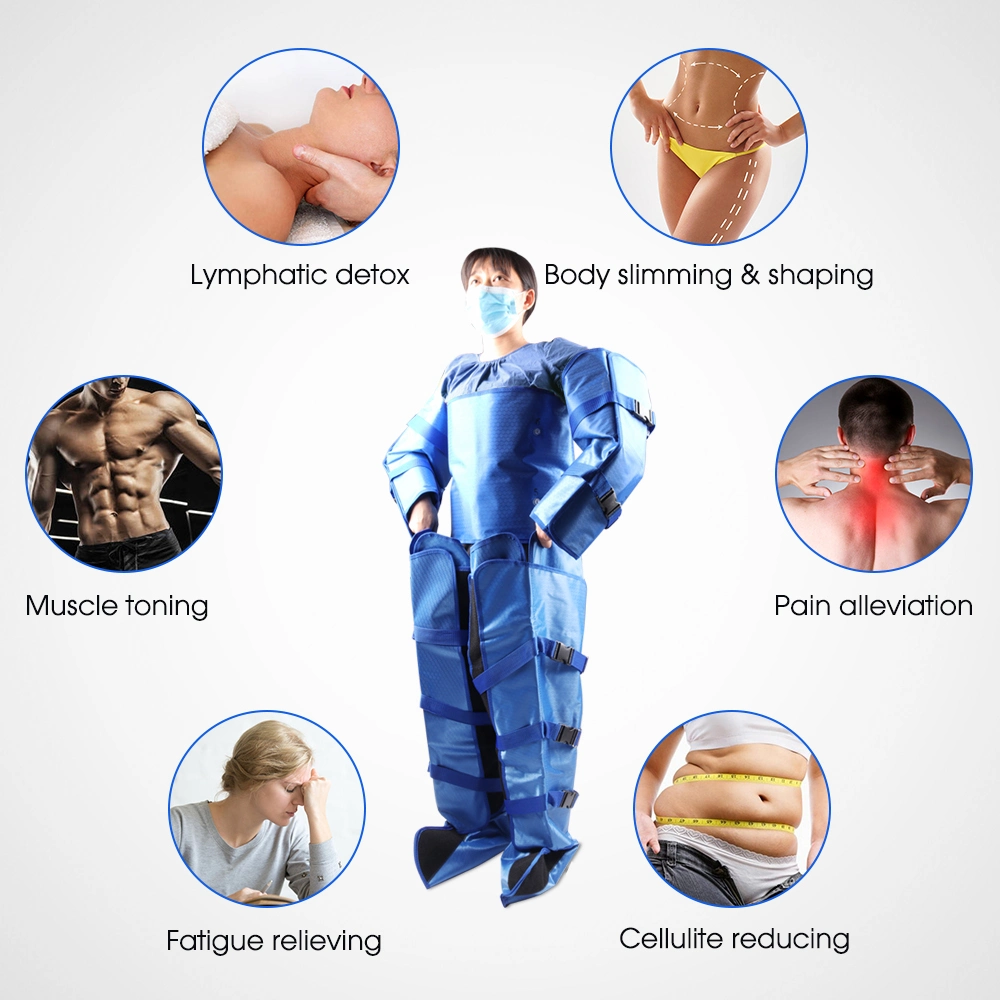 Wholesale/Supplier Professional Air Pressure Therapy Vacuum Pressotherapy Body Slimming Suit Machine