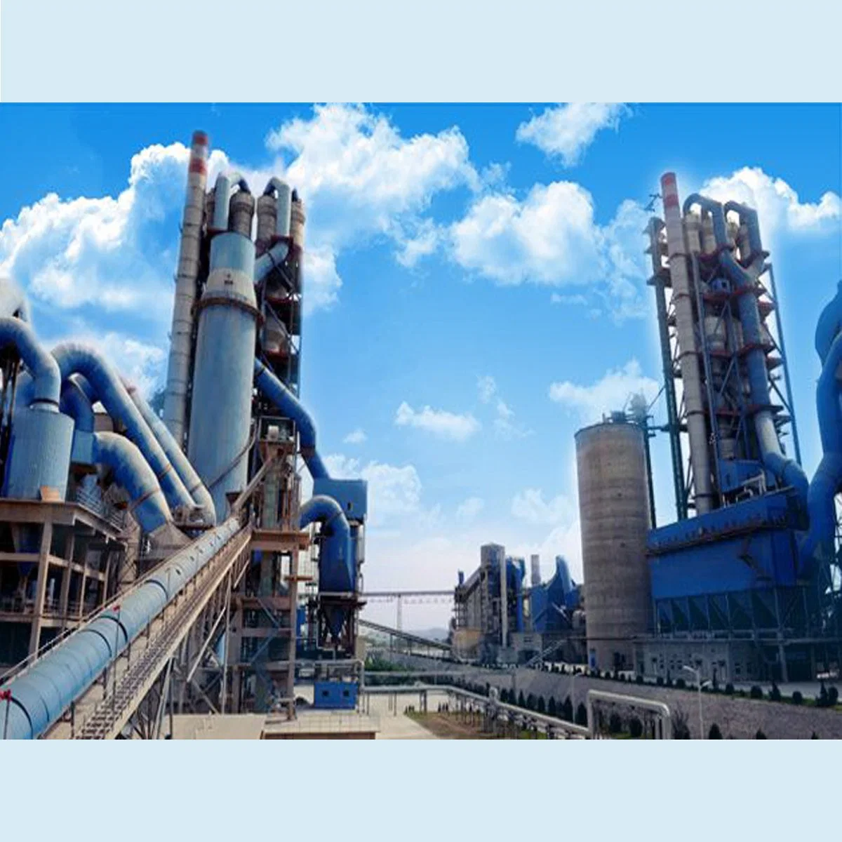 Limestone, Clay, Gypsum, Fly Ash, Slag Cement Production Line with Capacity 50 T/D-3000 T/D