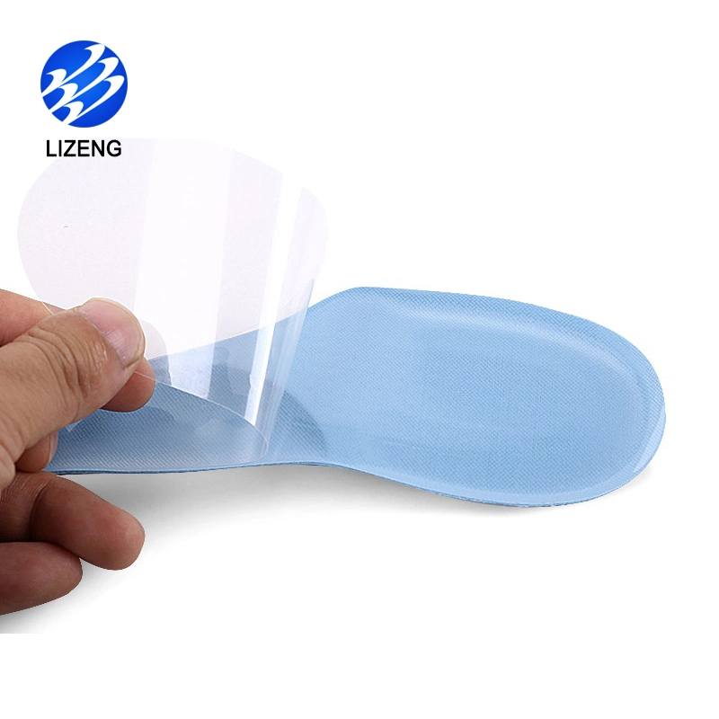 Super Comfort Shock Absorption Silicon Gel Half Orthopedic Insole with CE