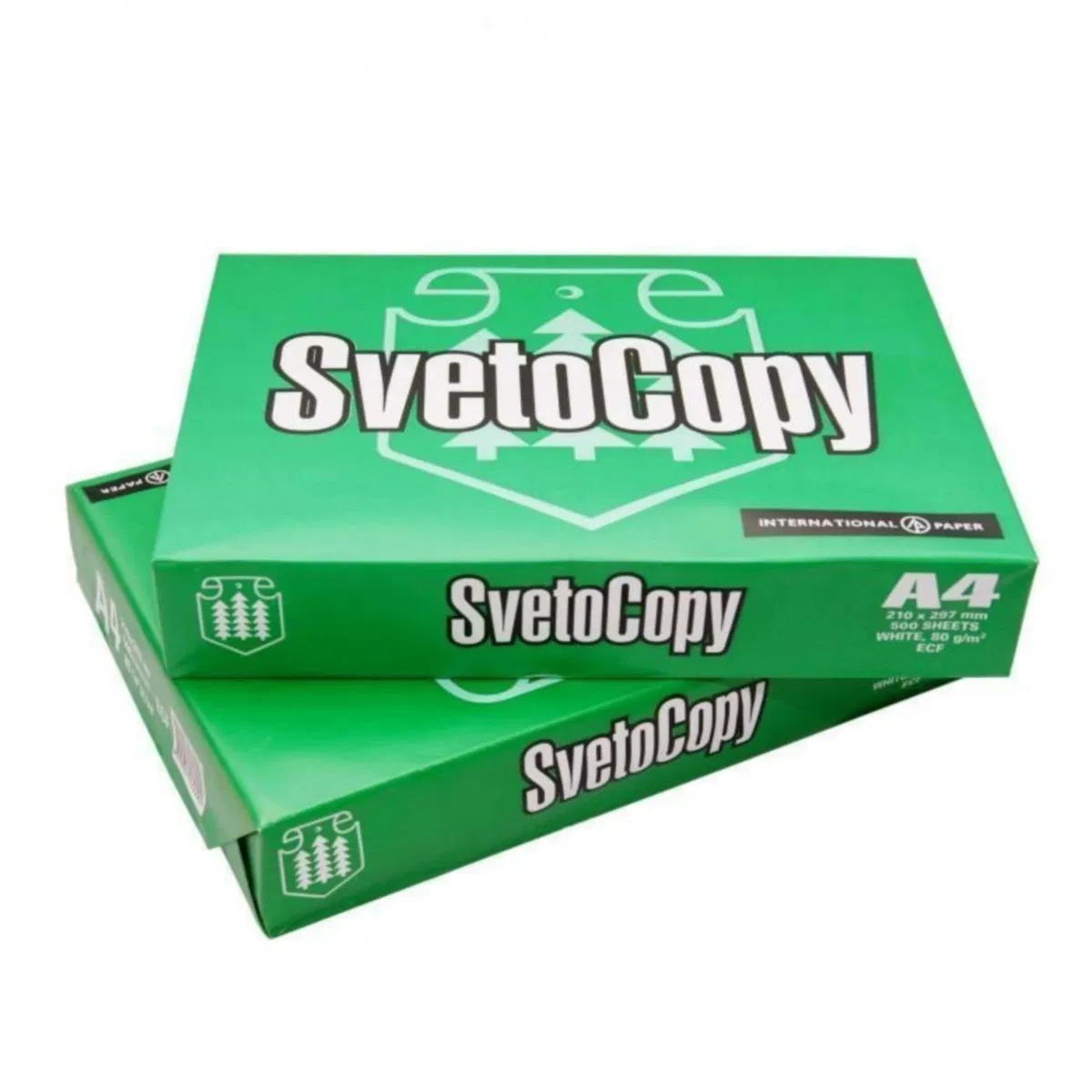 100% Woold Pulp 75GSM A4 Copy Paper Super White A4 Paper for Sale Svetocopy A4