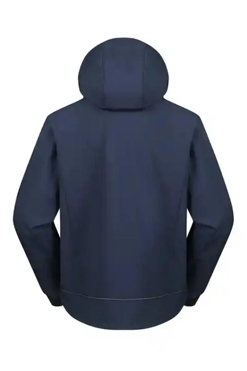 Custom Logo Mens Outdoor Sports Windproof Delivery Windbreaker Waterproof Tactical Hiking Fleece Rain Softshell Jacket