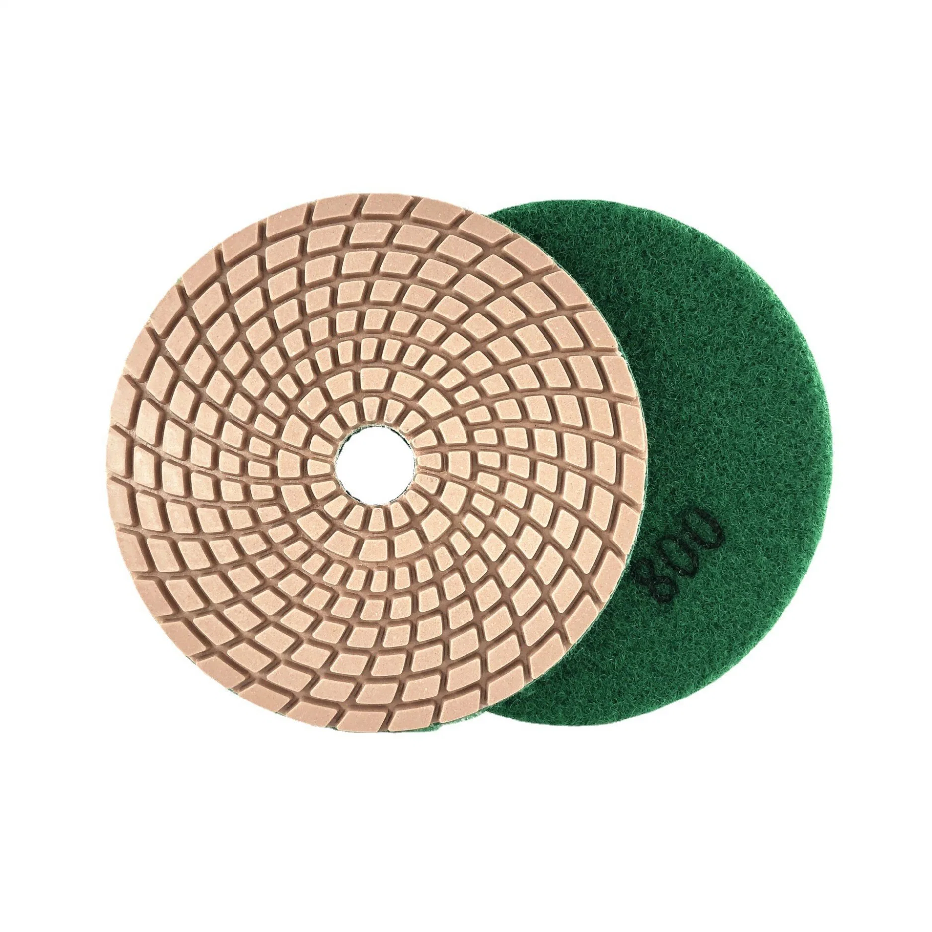 Wet or Dry Used Flexible Diamond Polishing Pads for Angle Grinder