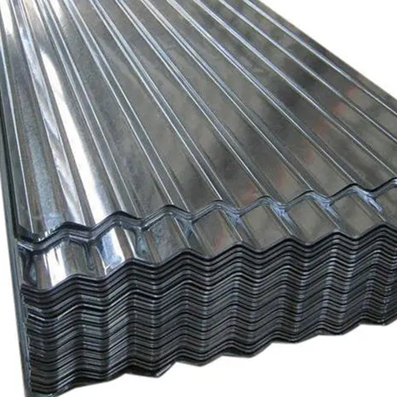 0,12 mm galvanizado PPGI Prebarnizado techado de Hojas de acero corrugado para la construcción