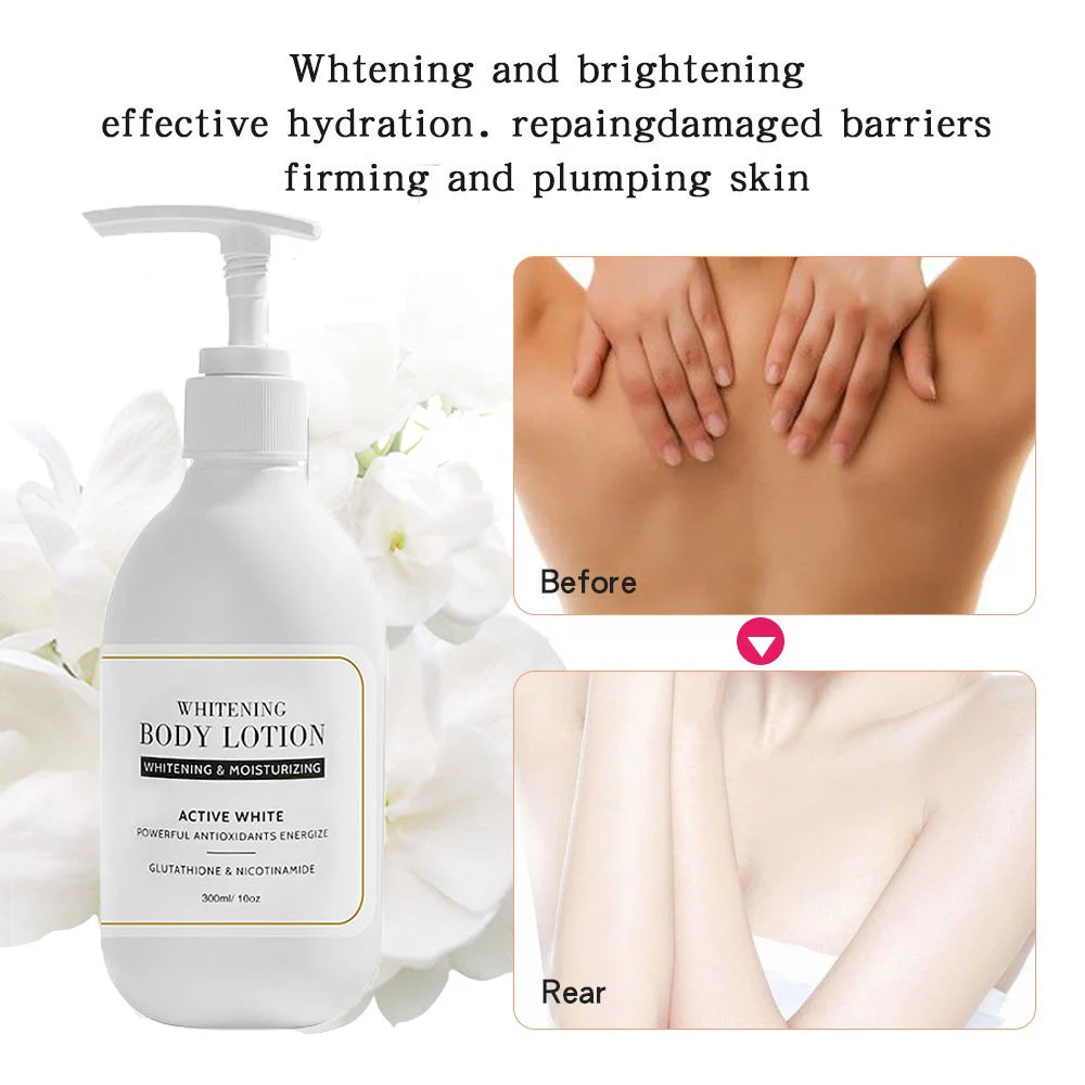 Private Label Körperpflege Parfüm Aufhellung Instant Whitening Collagen Körper Lotion