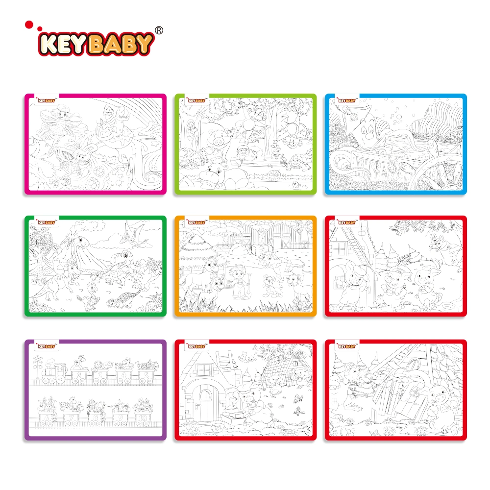 Keybaby Coloring Placemat for Kids Educational Toys Children Toys