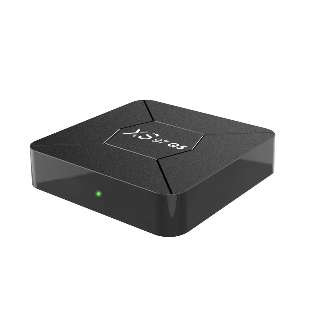 Xs97 Q5 2023 بالجملة ذراع رخيصة Cortex A53 H. 265 HEVC GPU البريد G31 Android Smart TV Box