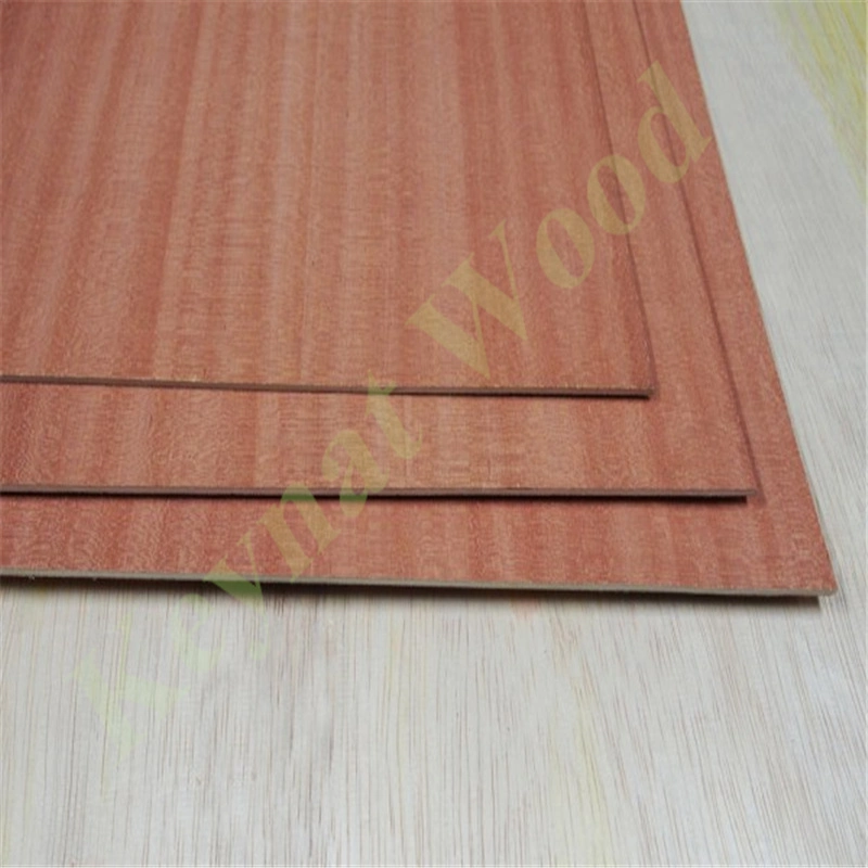 Good Price Wood Veneered Faced Plywood 2.5~25 mm