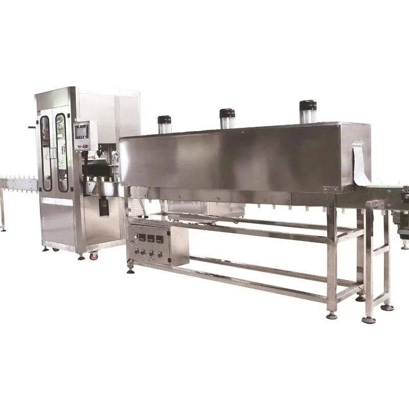 Bottles and Jars Sleeve Label Shrink Packaging Automatic Sleeve Labeling Machine