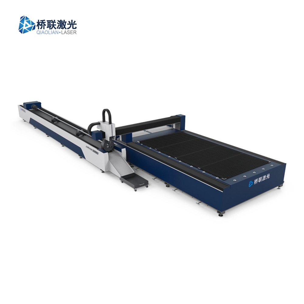 Single Table Sheet Tube Metal CNC Fiber Laser Cutting for Plate and Tube