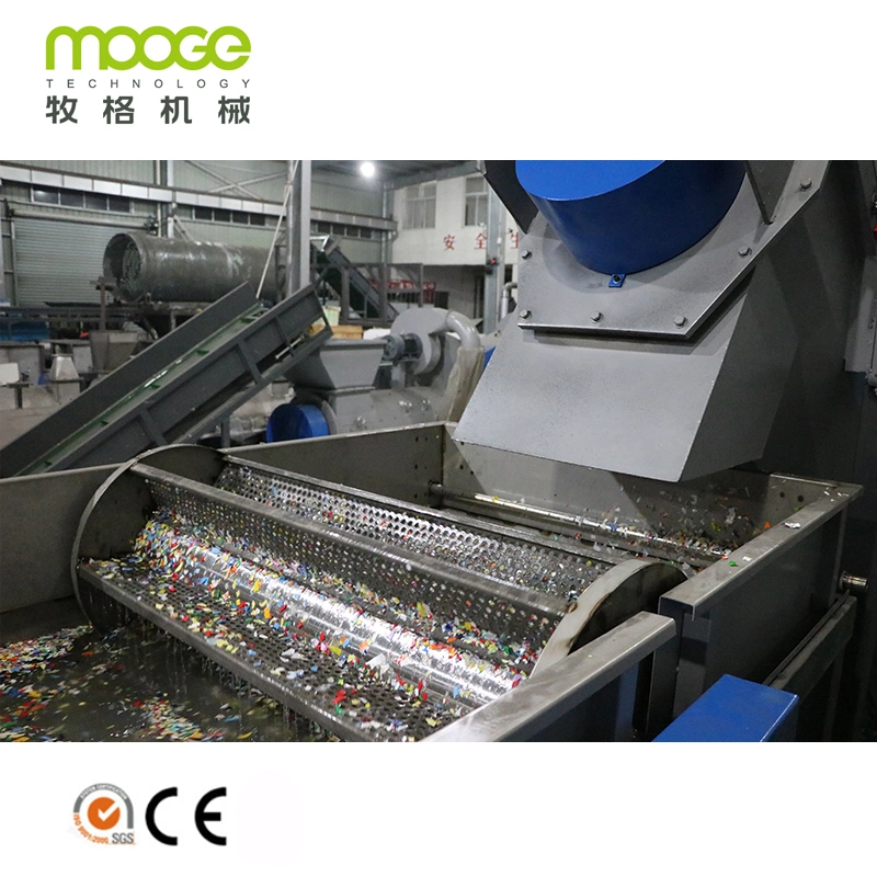 MEB-Series Waste PE PP PET Milk Bottle Flakes Making Agricultural Film Jumbo Woven Bag Crushing Washing Plastic Recyle Recycling Machine