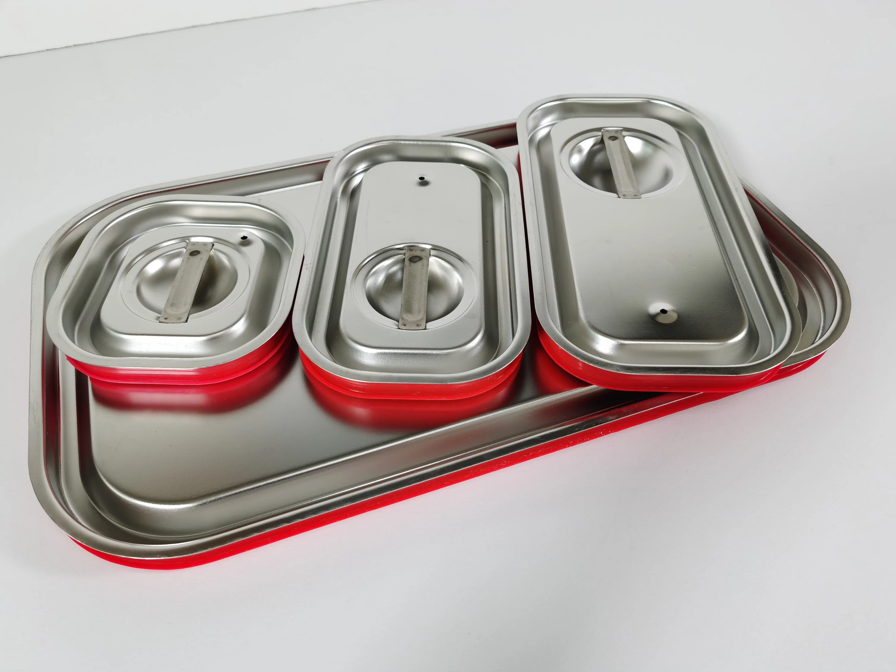 Half Size Food Pan Cover with Silicone Seal