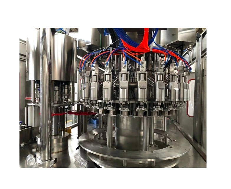 Automatic 3 in 1 Glass Bottle Mango Orange Juice Washing Filling Capping Machine Production Plant with Lid