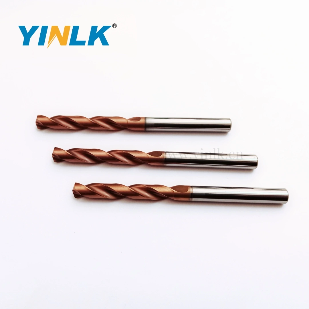 Solid Carbide Tungsten Straight Shank Drills for CNC D5.8*44*82L*D6