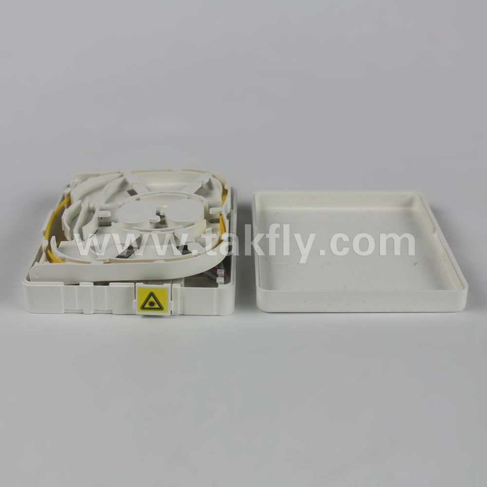 FTTH 2 Ports Fiber Optic Terminal Box with High Quality