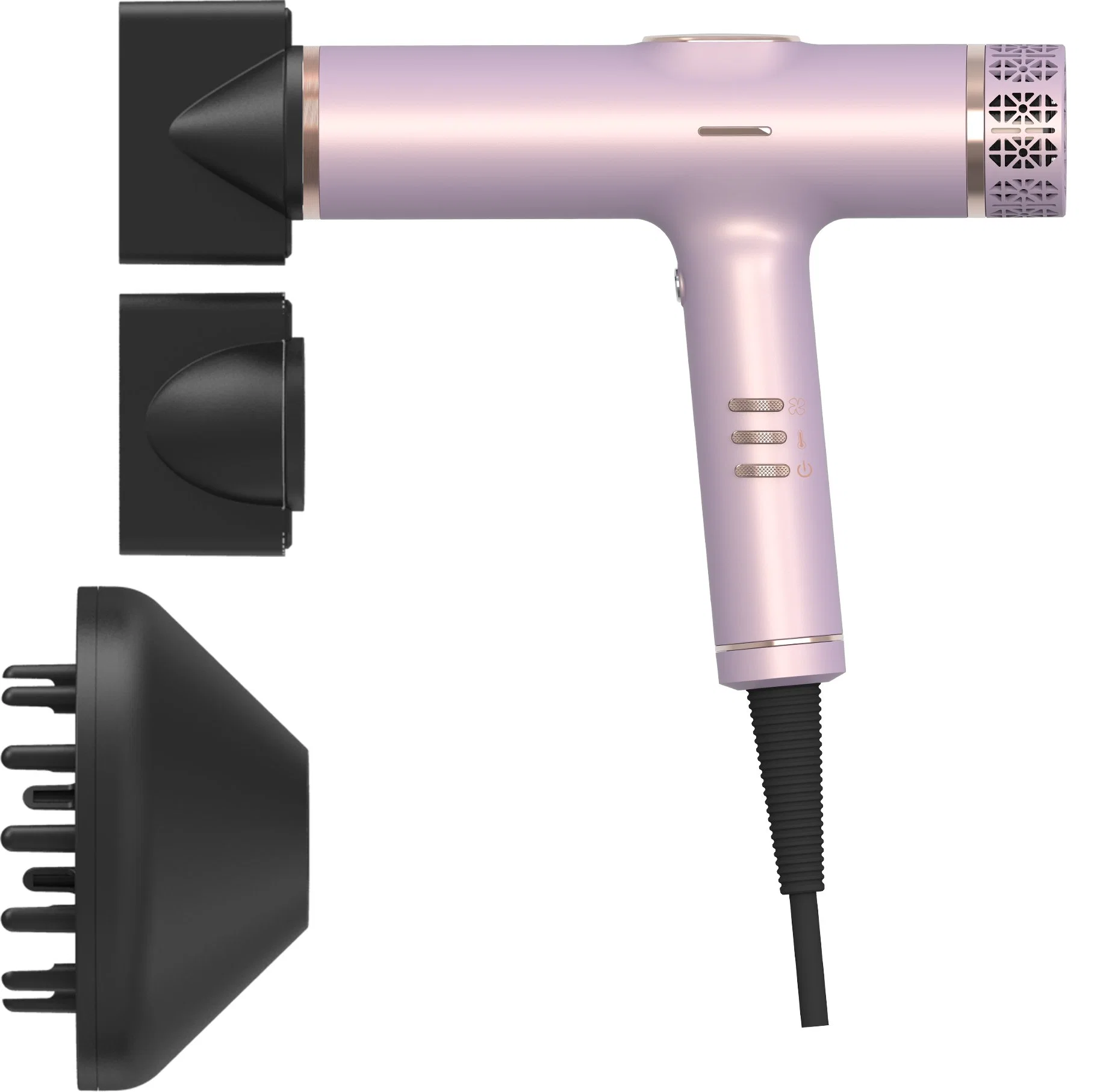 1200W 110, 000 Rpm High-Speed Hair Dryer Not Hurt Quick Dry Salon Lightweight Mute Design 50 Million Negative Ions Hair Dryer