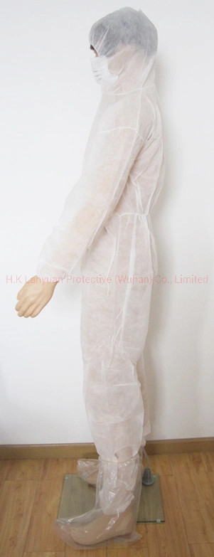 Cleanroom Lab Workshop Disposable Chemical Coveralls