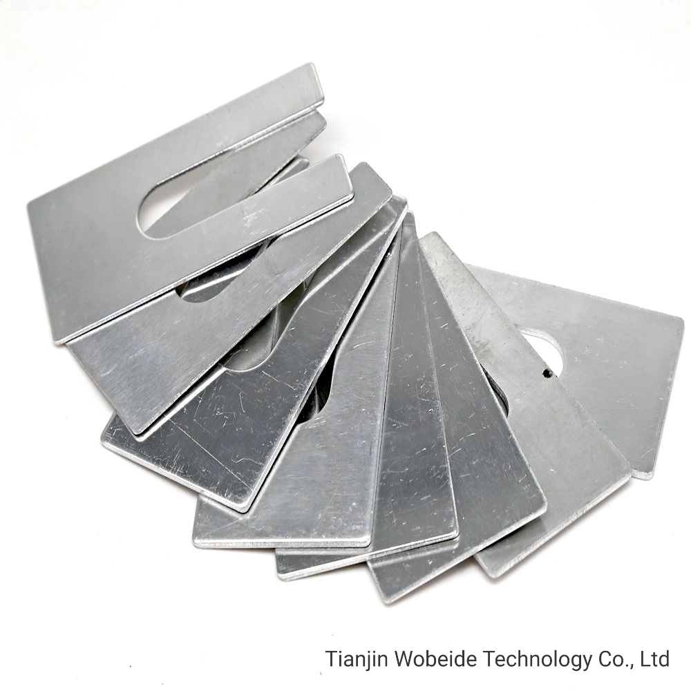 Window Use Aluminium 1mm 2mm 5mm Thickness Horseshoe Packer Shims