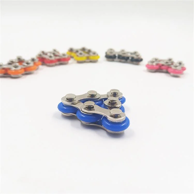 Direct Sales of Bicycle Chain Venting Toys Decompression Chain Decompression Keychain