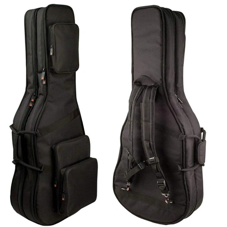 Großhandel/Lieferant Multifunktions Doppel Instrument Tasche Musik Reisen Gitarre Gig Tasche