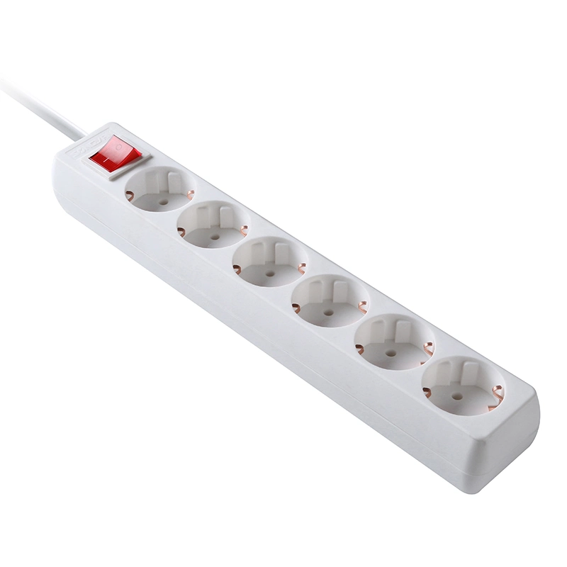 Schuko Plug Electric Power Strip Extension Socket