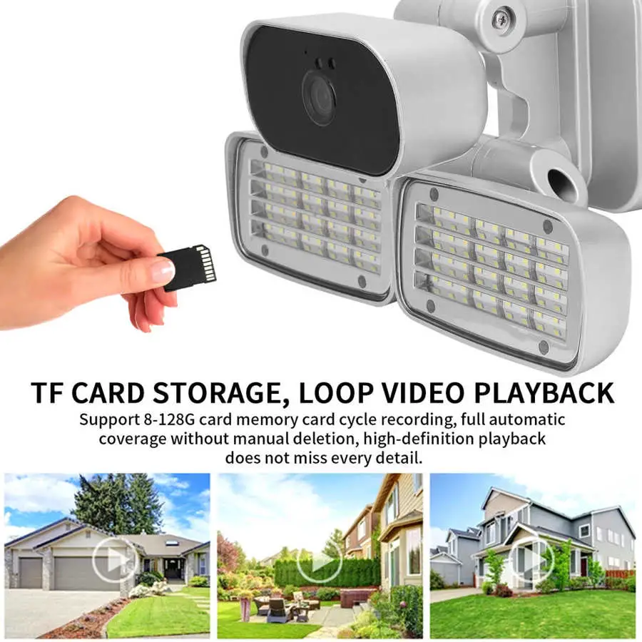 Tuya 1080p Solar Wireless Kamera 160 Licht Bewegungserkennung Nacht Vision Gartenleuchte CCTV Courtyard Monitor WiFi CCTV-Kamera