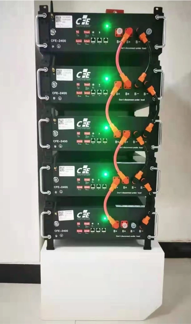 Solarenergiespeicher Lithium-Ionen-Phosphat 2,457kwh 51,2V für Residential Power System