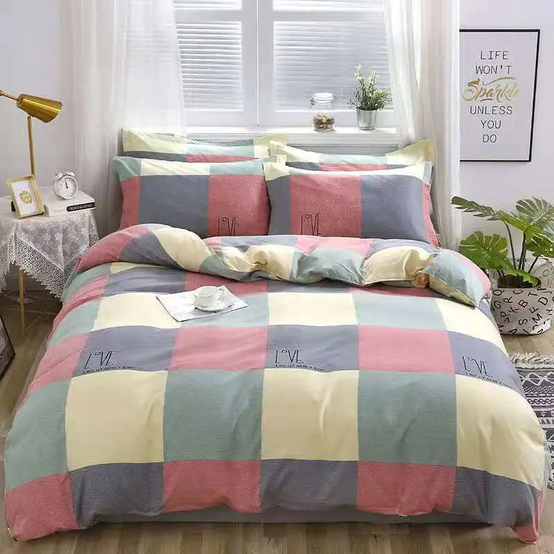 Comercio al por mayor ropa de cama con edredón y coinciden con las cortinas cubrecamas toallas Sábana Bedsheet Diseñador de juegos con consolador