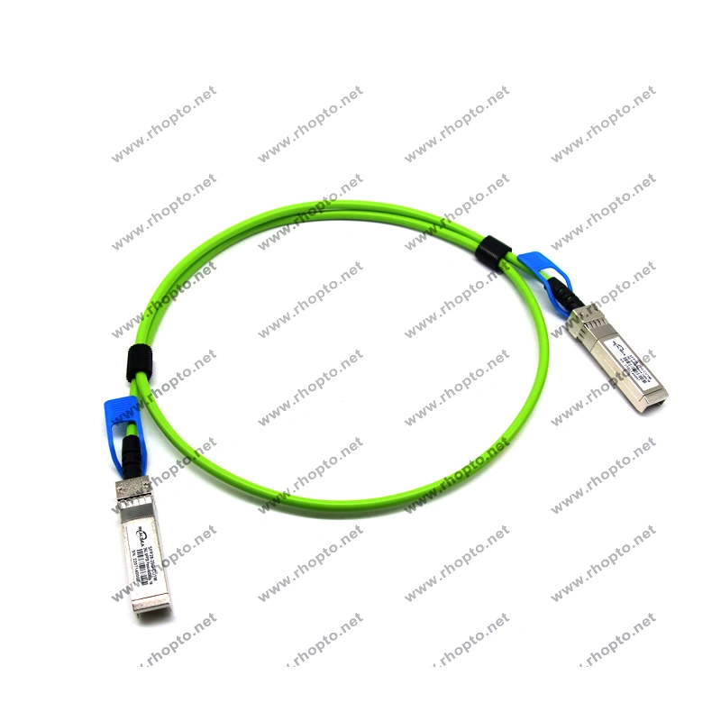 25g SFP28 Green Dac Direct Cable Passive Copper Cable Dac 25g Cable Module Compatible Mellanox 1m