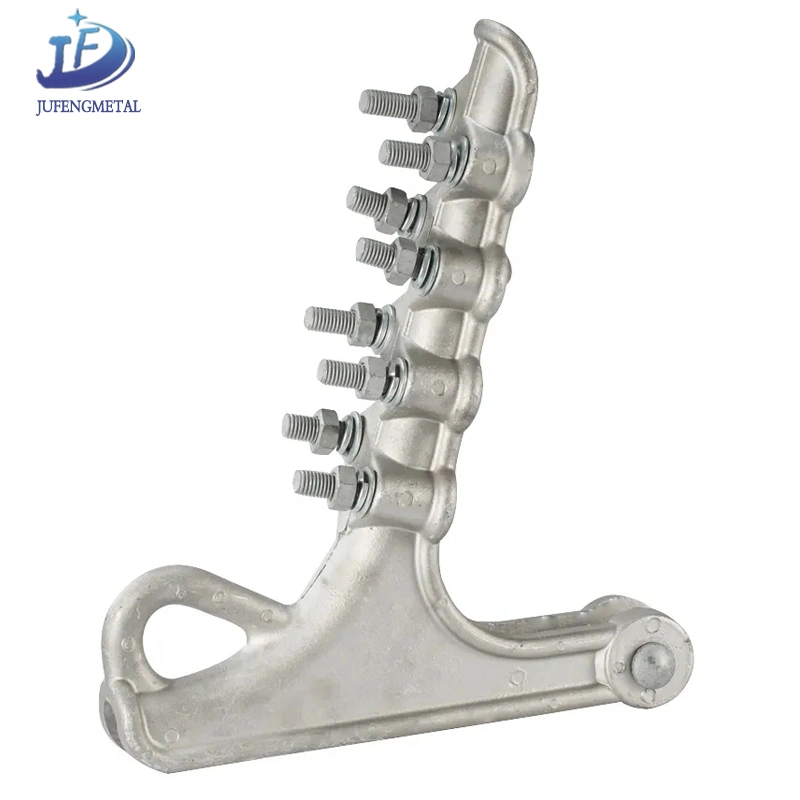 Wire Cable Connection Clamp Bolt Tension Strain Clamp for Transmission Line Accessories