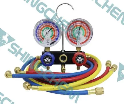 High Quality Refrigeration Charging Hose Accurate Digital Manifold Gauge