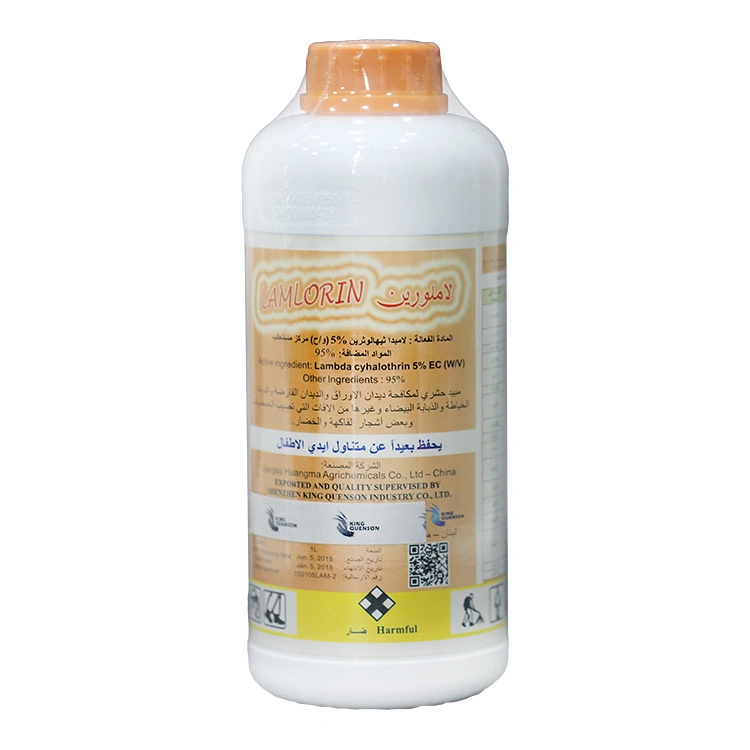 Non-Systemic Insecticide Lambda Cyhalothrin 50g/L Ec 2.5 Ec