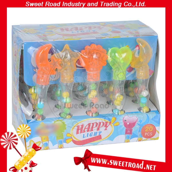 Vier Form elektrisches Licht Spielzeug mit Süßigkeiten