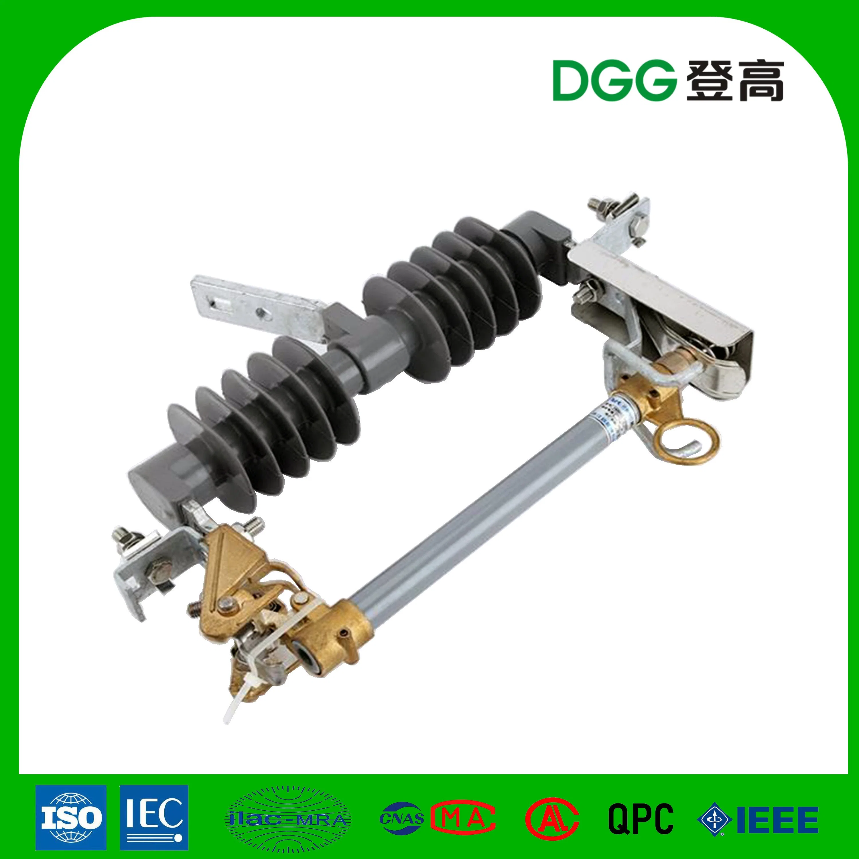 24kv-27kv Polymer Dropout Fuse Insulator with Fuse Holder/Carrier