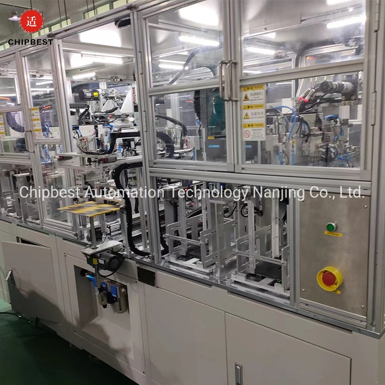 Dongguan Factory Price Supply Automatic Pouch Cell Layer by Layer Stacking Machine Battery Electrode Z-Stacker Lamination Stacking Machine