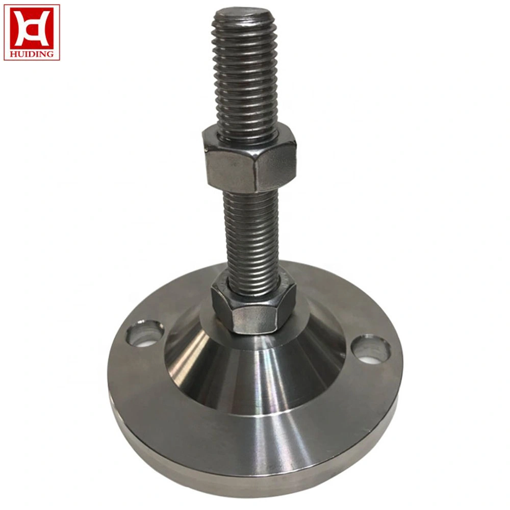 Steel Zinc Plated Small Equipment Machine Base Fasteners Adjustable Toggle Feet/ Stamping Parts Screw Leveling Adjustable Feet