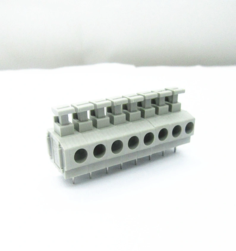 PCB Screw Terminal Block 5.0mm Pitch 8p, Straight Male