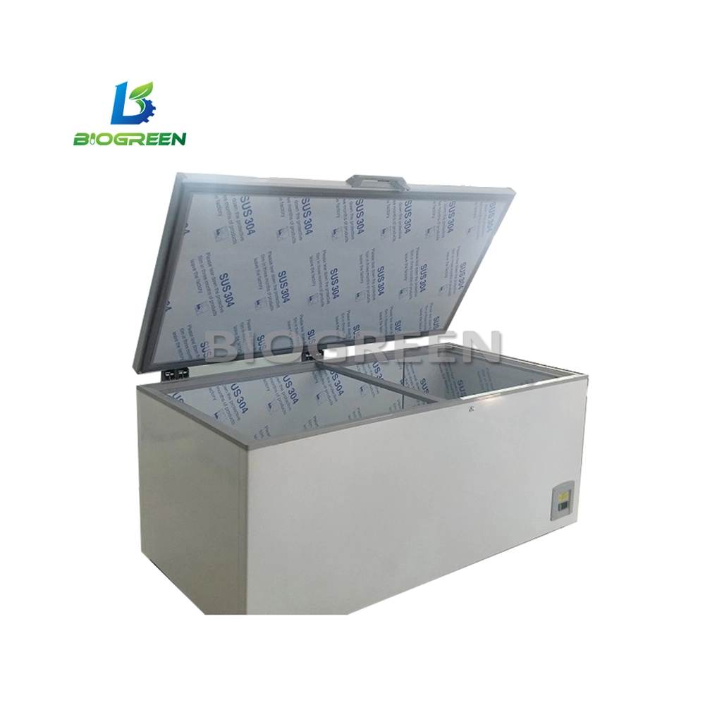 80c Degree Ultra Low-Temperature Cryogenic Refrigerator Lab Chest Deep Freezer