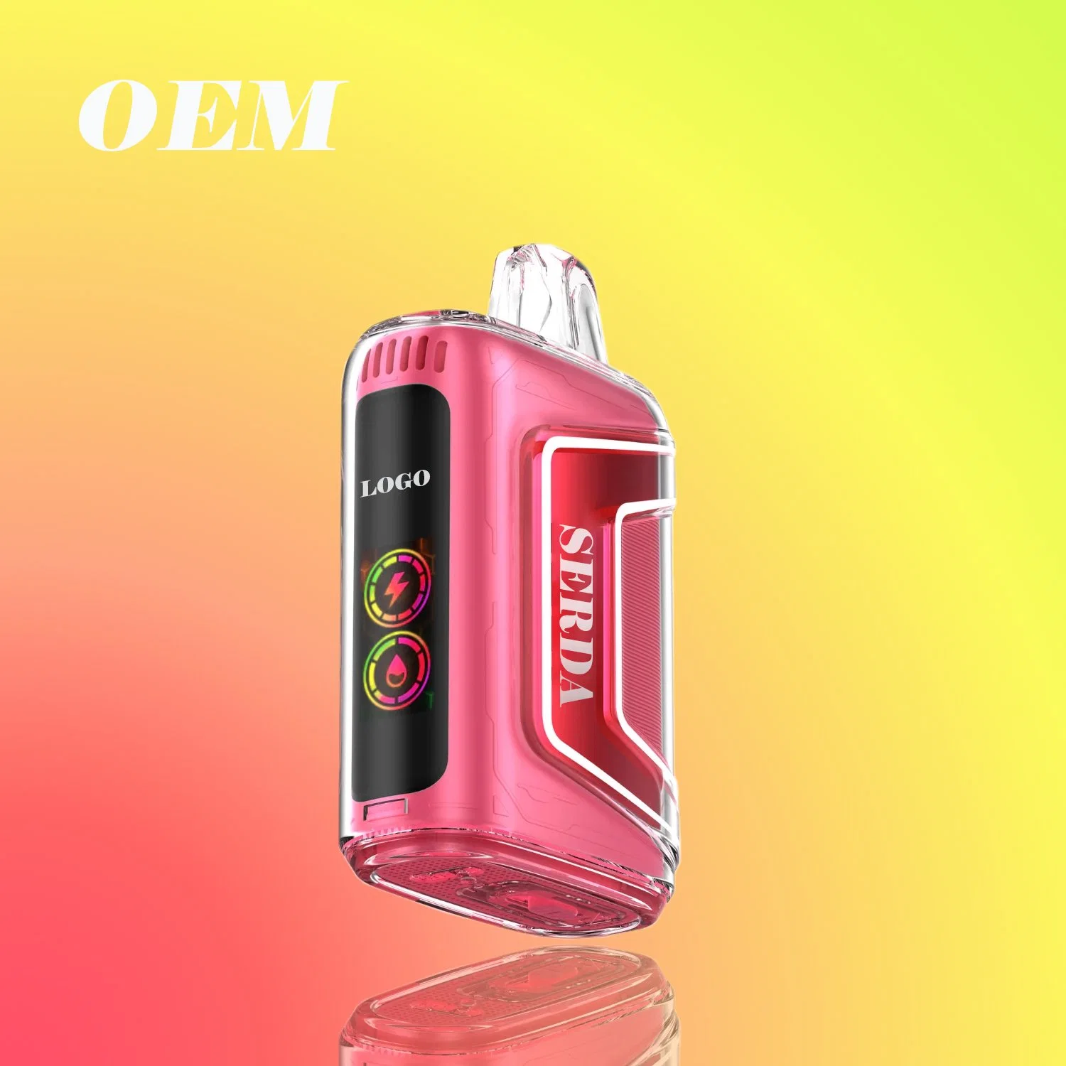 Vape Tn9000 قابل لإعادة الشحن مصنع e Cig Bar Crystal Vape