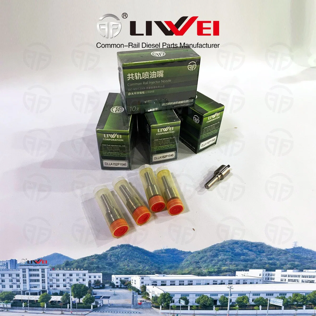 Liwei Brand Dlla 152p 1546 Dlla 152p1546 Car Accessories 0 445 120 072me 225416 Diesel Part Injection Nozzle ) for MMC-Nfz 4m50-T5, 65, 6c, 18, Fe, 75, 7c