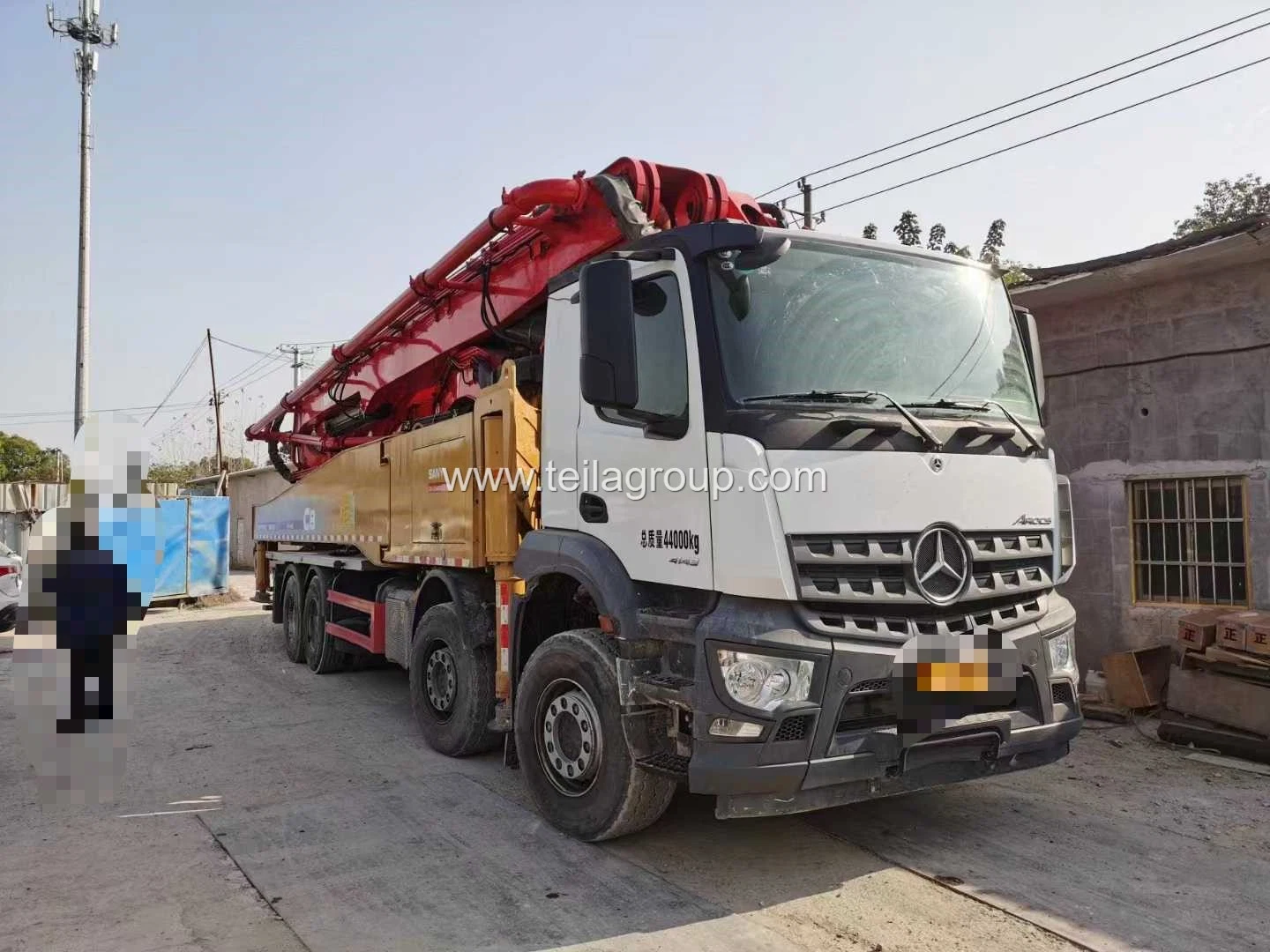 2020 2021 2022 Used Sany 56m Concrete Pump Truck Boom Pump Concrete Pump Construction machinery