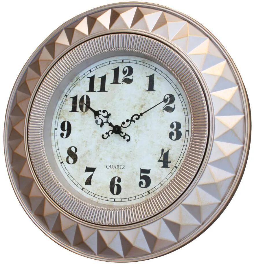 18inch 45cm Round Silent Wall Clocks Nordic Vintage Design for Home Decoration